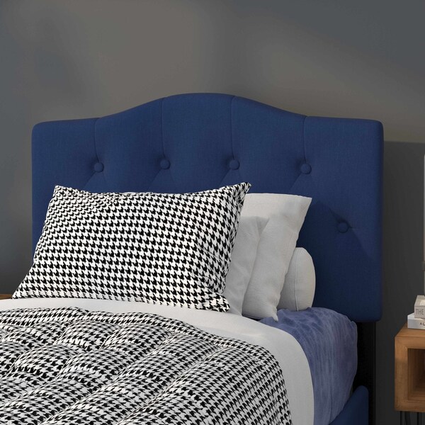 Flash Furniture Cambridge Headboard, Twin Size, Navy Fbrc HG-HB1708-T-N-GG - main